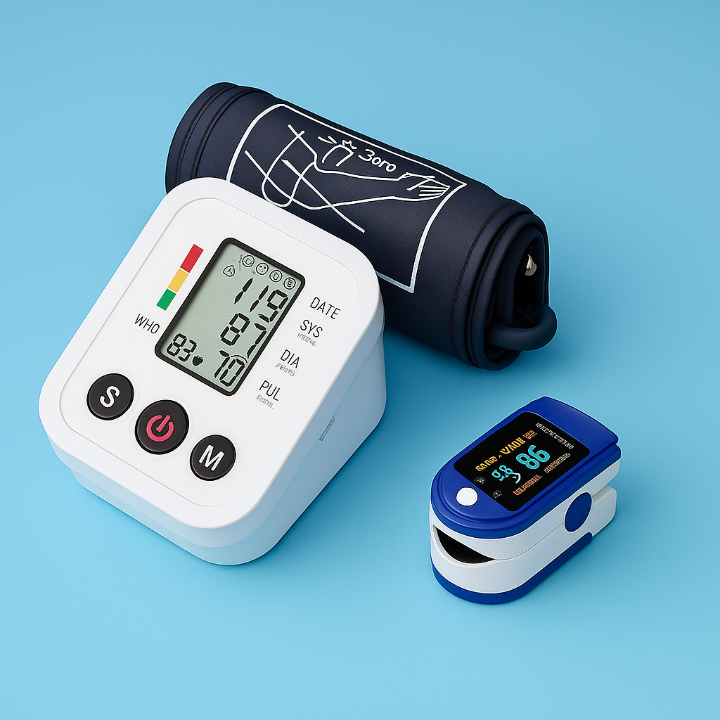 Combo Tensiómetro + Oxímetro