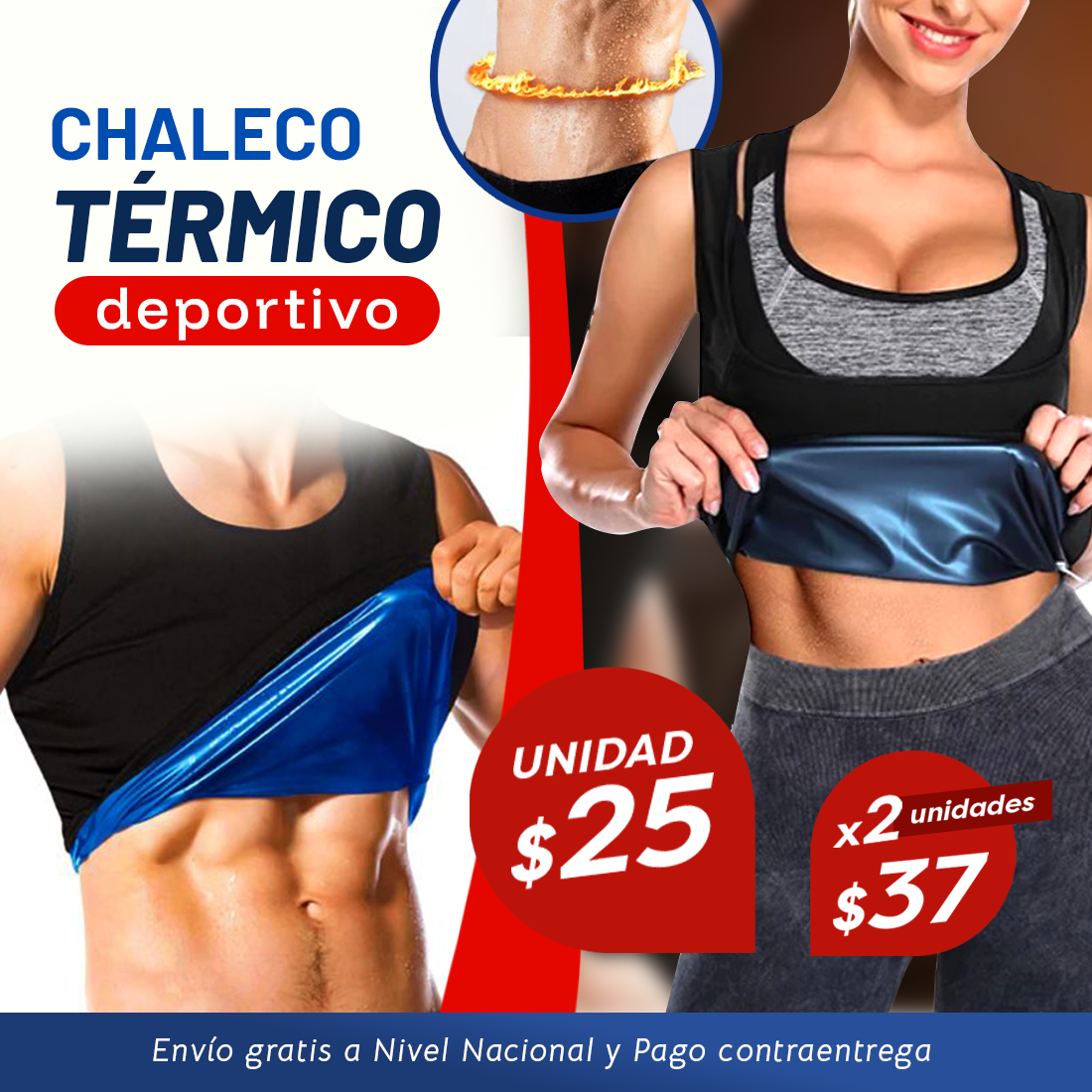 Chaleco Faja - Hombre