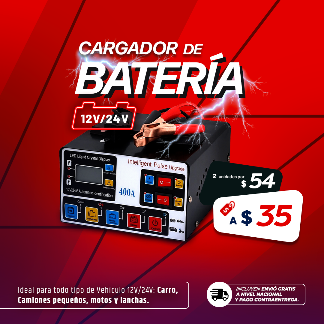 Cargador de Batería 400A